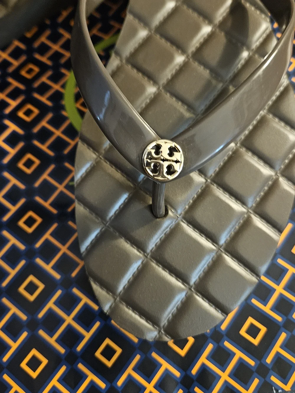 Tory Burch Chocalate Flip Flops NWOT